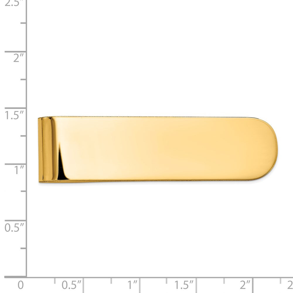 14k Mens Polished Money Clip