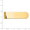 14k Men's Polished Money Clip