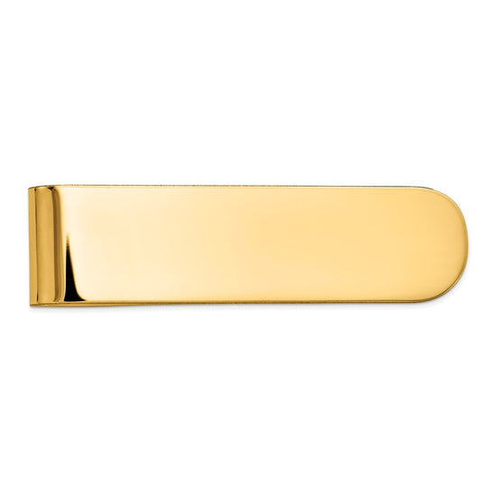 14k Mens Polished Money Clip