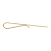14k Men's Grooved Engravable Tie Bar
