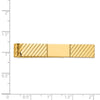 14k Men's Tie Bar