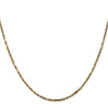 Gold (14K) Diamond-Cut Milano Rope Chain