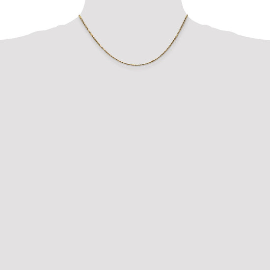 Gold (14K) Diamond-Cut Milano Rope Chain