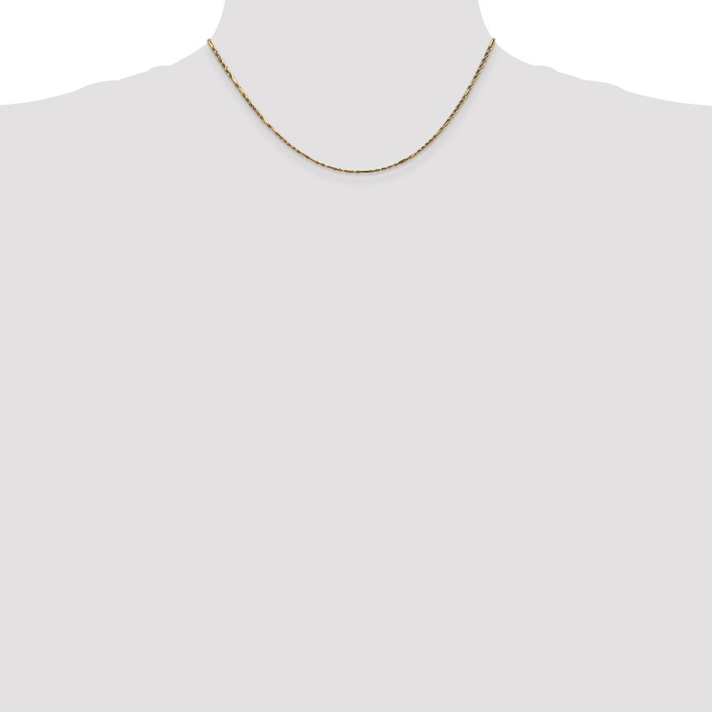 Gold (14K) Diamond-Cut Milano Rope Chain