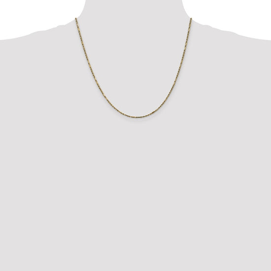 Gold (14K) Diamond-Cut Milano Rope Chain