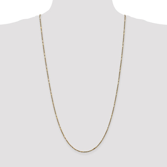Gold (14K) Diamond-Cut Milano Rope Chain
