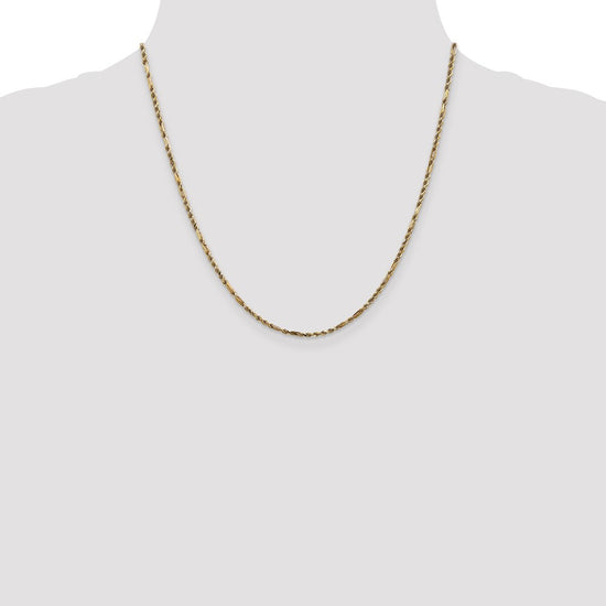 Gold (14K) Diamond-Cut Milano Rope Chain