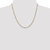 Gold (14K) Diamond-Cut Milano Rope Chain