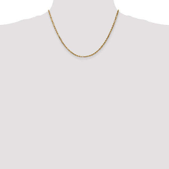 Gold (14K) Diamond-Cut Milano Rope Chain