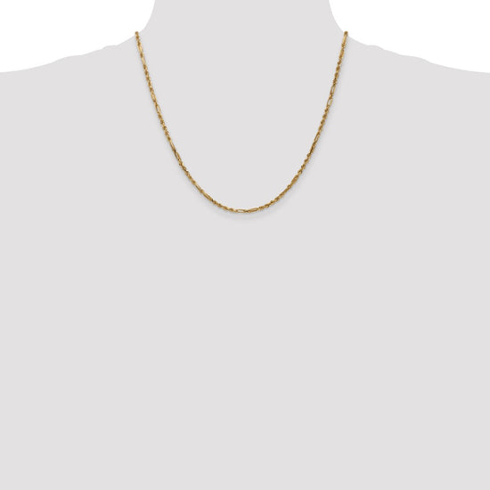 Gold (14K) Diamond-Cut Milano Rope Chain