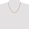 Gold (14K) Diamond-Cut Milano Rope Chain