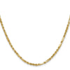 Gold (14K) Diamond-Cut Milano Rope Chain