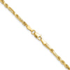 Gold (14K) Diamond-Cut Milano Rope Chain