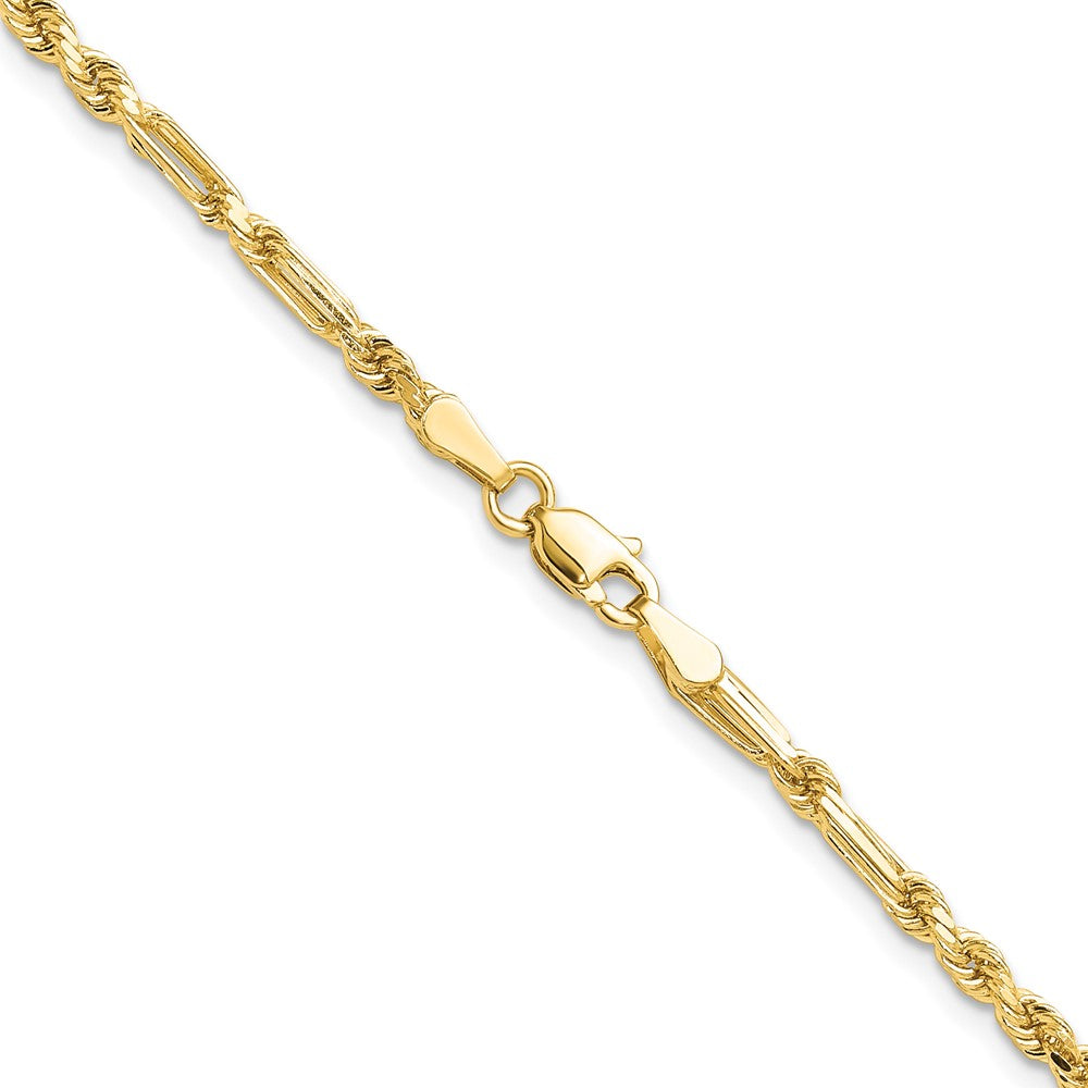 Gold (14K) Diamond-Cut Milano Rope Chain