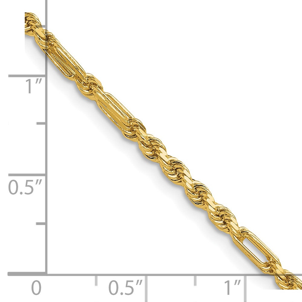Gold (14K) Diamond-Cut Milano Rope Chain