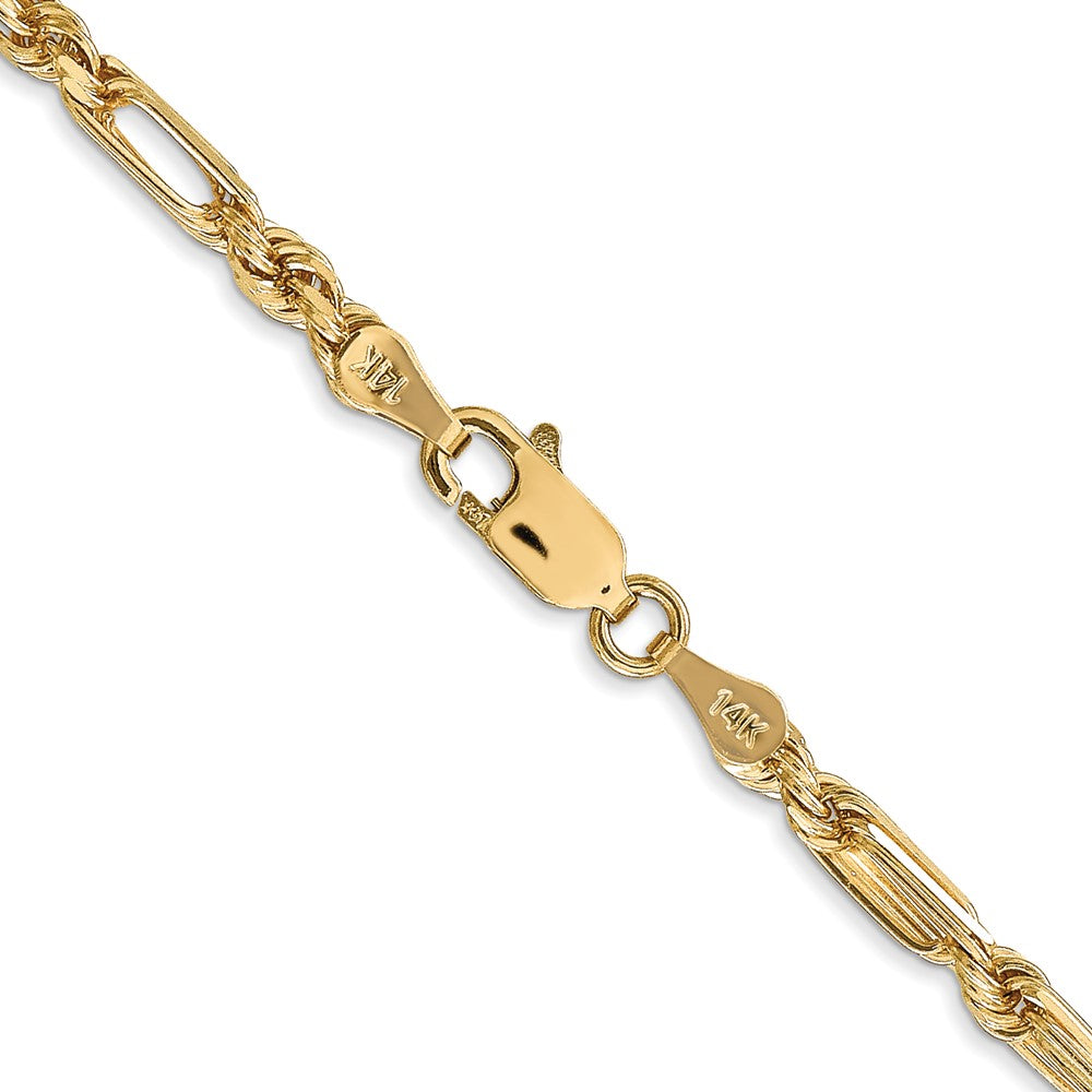 Gold (14K) Diamond-Cut Milano Rope Chain