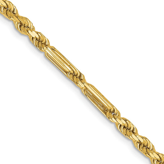 Gold (14K) Diamond-Cut Milano Rope Chain