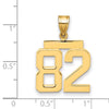 Polished Number Charms — 82