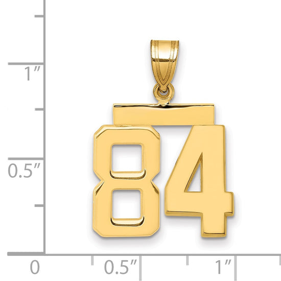 Polished Number Charms — 84