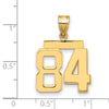 Polished Number Charms — 84