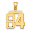 Polished Number Charms — 84