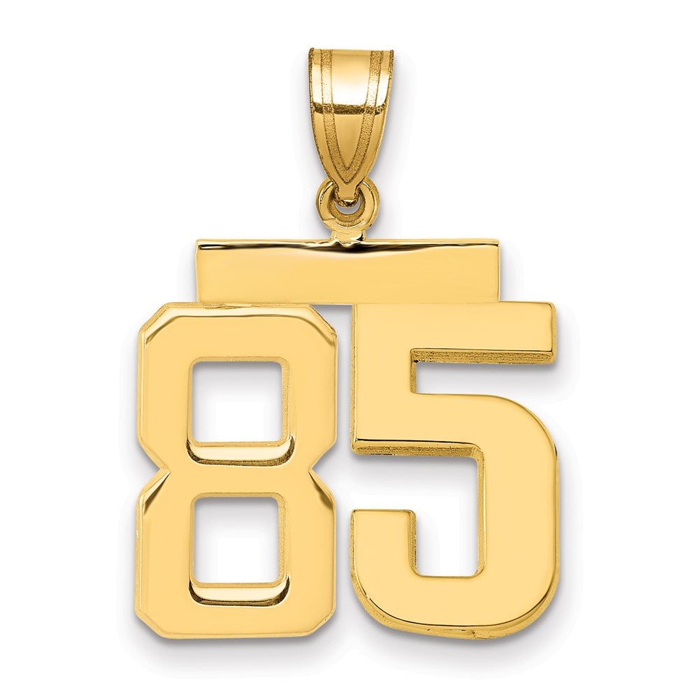 Polished Number Charms — 85
