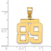 Polished Number Charms — 89
