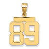 Polished Number Charms — 89