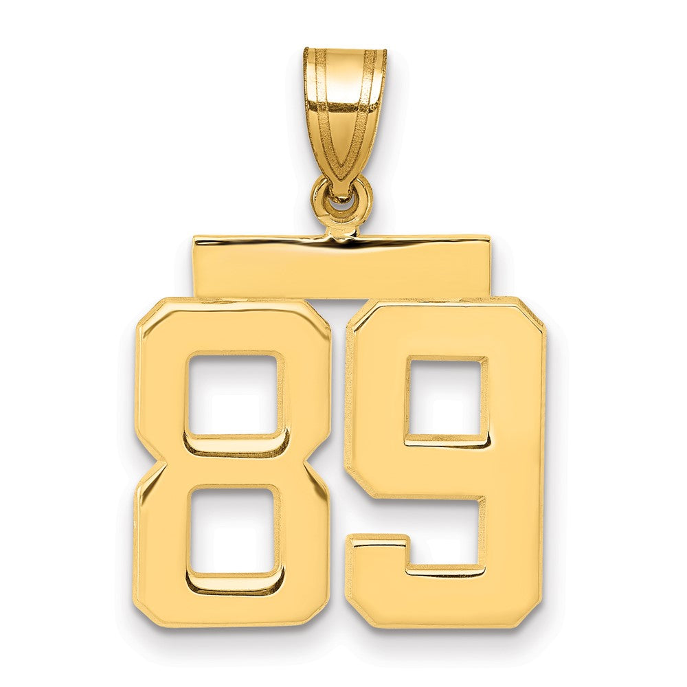 Polished Number Charms — 89