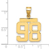 Polished Number Charms — 98