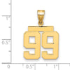 Polished Number Charms — 99