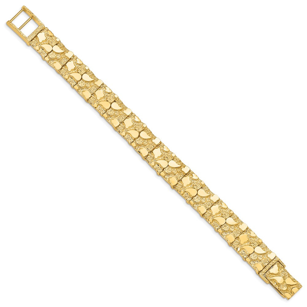 Gold Polished Nugget Bracelets