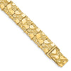 Gold Polished Nugget Bracelets