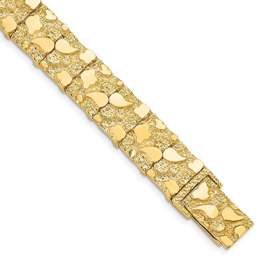 Gold Polished Nugget Bracelets