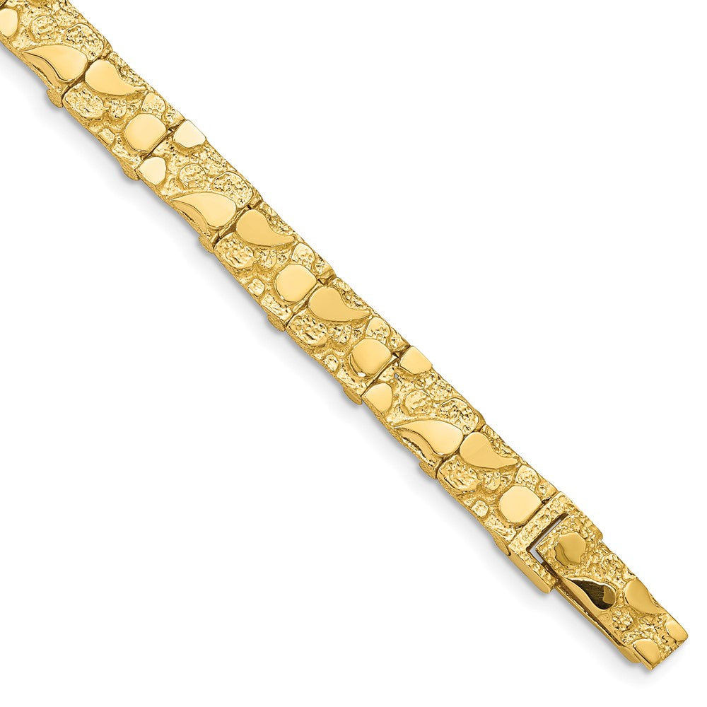 Gold Polished Nugget Bracelets