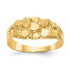 14k Size 6 Nugget Ring