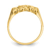 14k Size 7 Nugget Ring