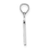 14kw Polished Number 20 Pendant