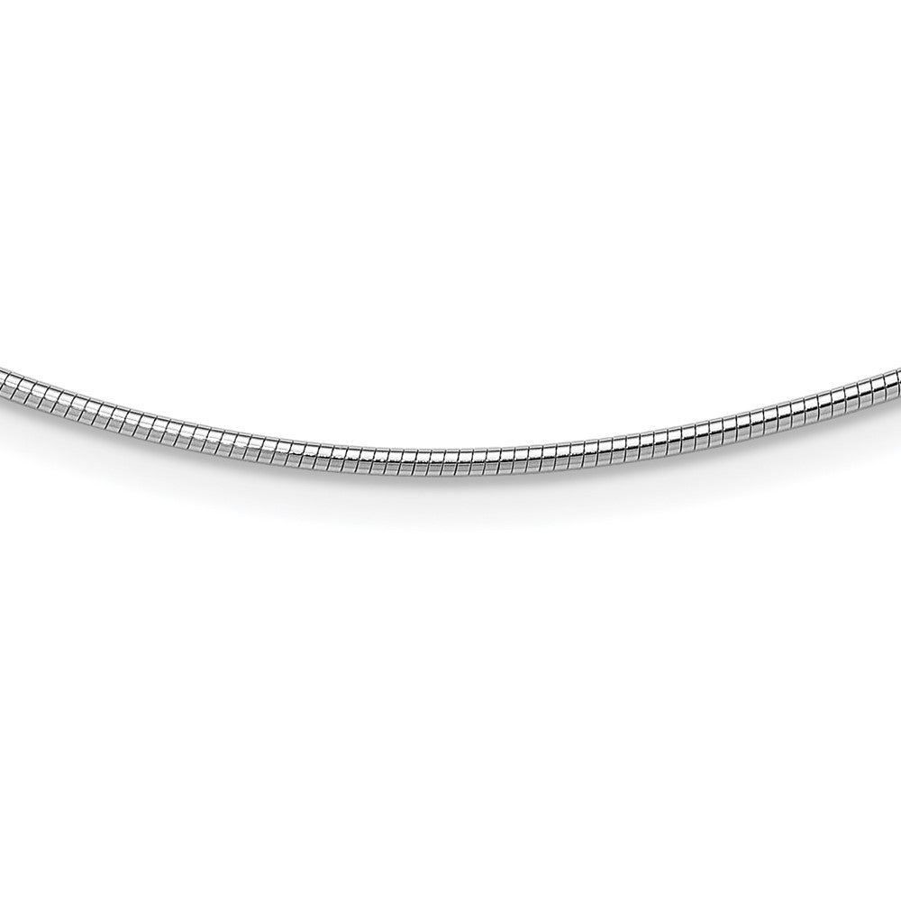 Gold Polished Omega Necklaces