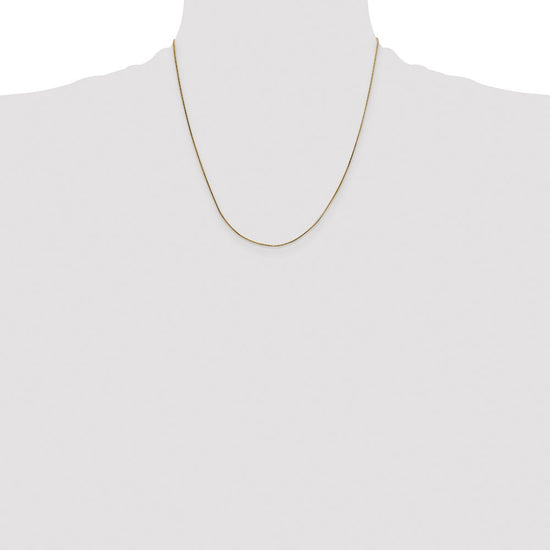 14K 20 inch .5mm Octagonal Snake with Lobster Clasp Chain