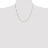 14K 20 inch .5mm Octagonal Snake with Lobster Clasp Chain