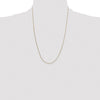 14K 24 inch .5mm Octagonal Snake with Lobster Clasp Chain