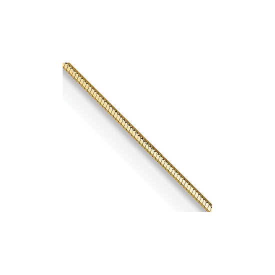 Gold Octagonal Snake Chain