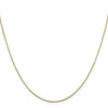 14K 30 inch .6mm Octagonal Snake with Lobster Clasp Chain