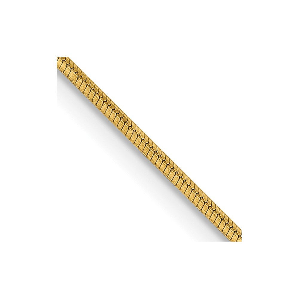 Gold Octagonal Snake Chain