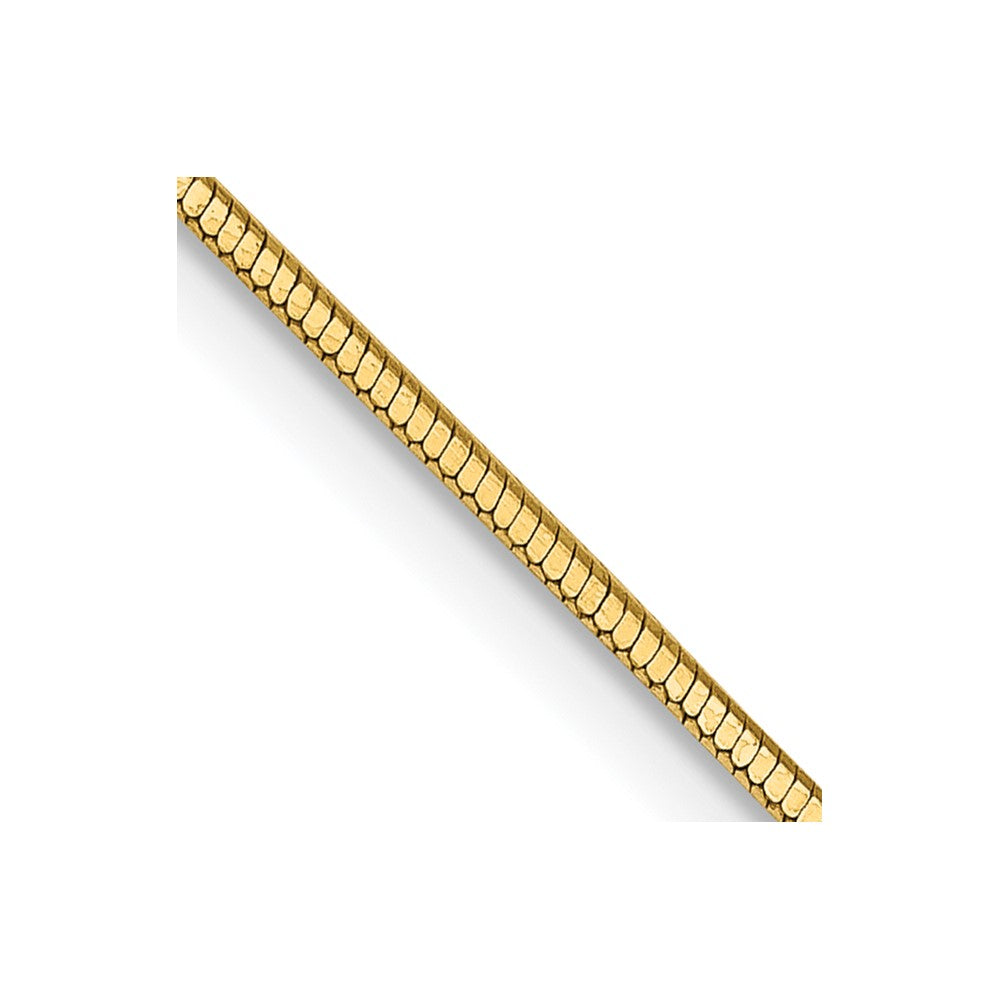 Gold Octagonal Snake Chain