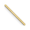 Gold Octagonal Snake Chain