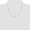 14K 20 inch .5mm Box with Spring Ring Clasp Chain