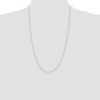 14K 26 inch .5mm Box with Spring Ring Clasp Chain