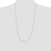 14K 28 inch .5mm Box with Spring Ring Clasp Chain